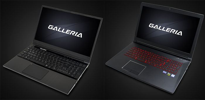 美品　ガレリア　GKF1050TGF-E GALLERIA ガレリア GKF1050TGF ゲーミングノートPC